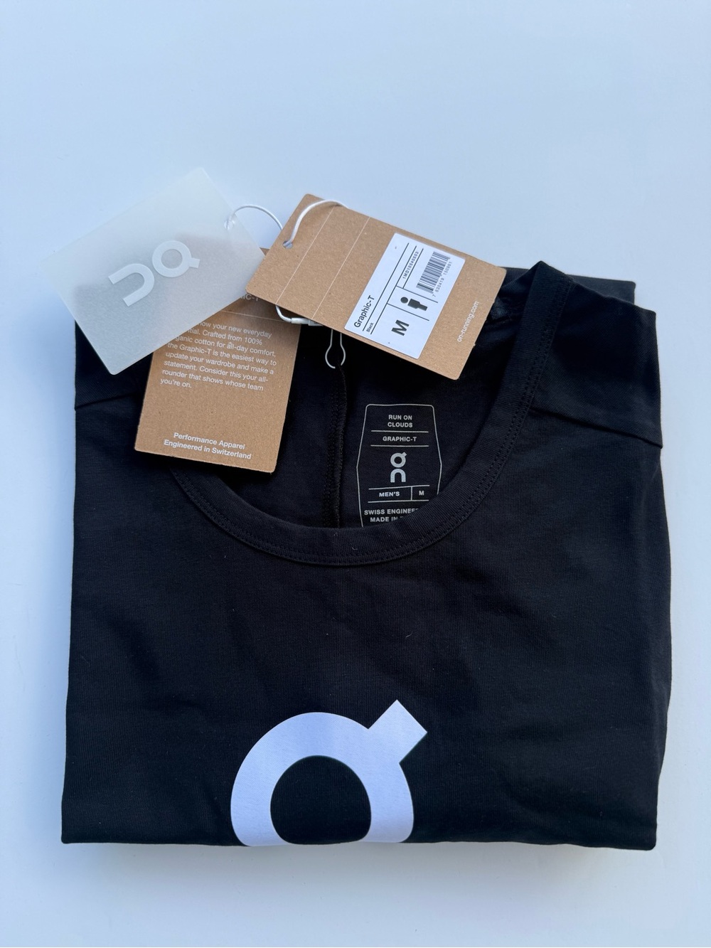 On Running Black Logo T-Shirt men’s M